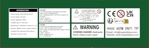 HOGOKIDS Dinosaur Roller Coaster Building Set - 1222PCS Rollercoaster Building Toy with 4 Dinosaur, Off-Road Vehicle, Food Cart, Dinosaur Models Playset Gift for Adults Kids Girls Boys Ages 8-12 Year