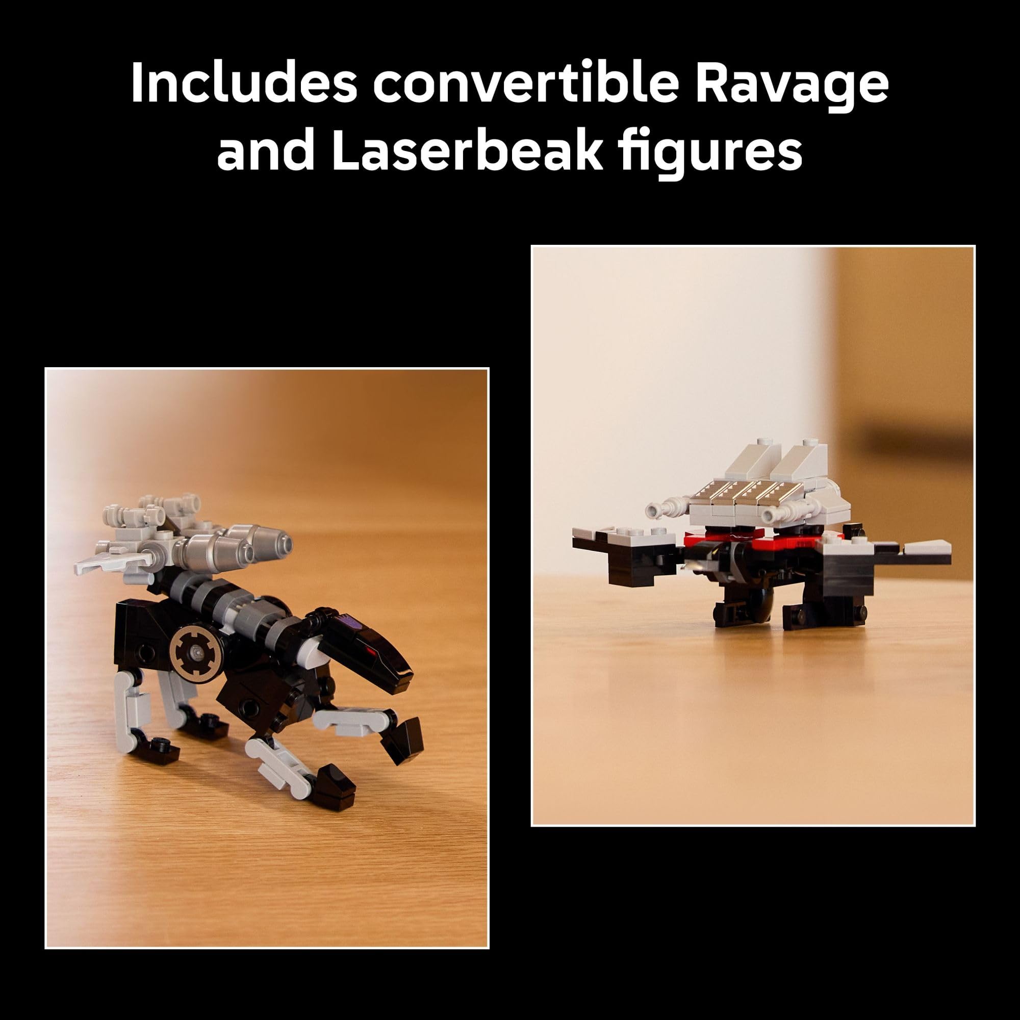 LEGO Icons Transformers: Soundwave - Building Set W/Sound Effects for Adults, 18+ - Model Kit W/Ravage & Laserbeak Figures - DIY Home Decor - Collectible Gift Idea for Sci-FI & Movie Fans - 10358